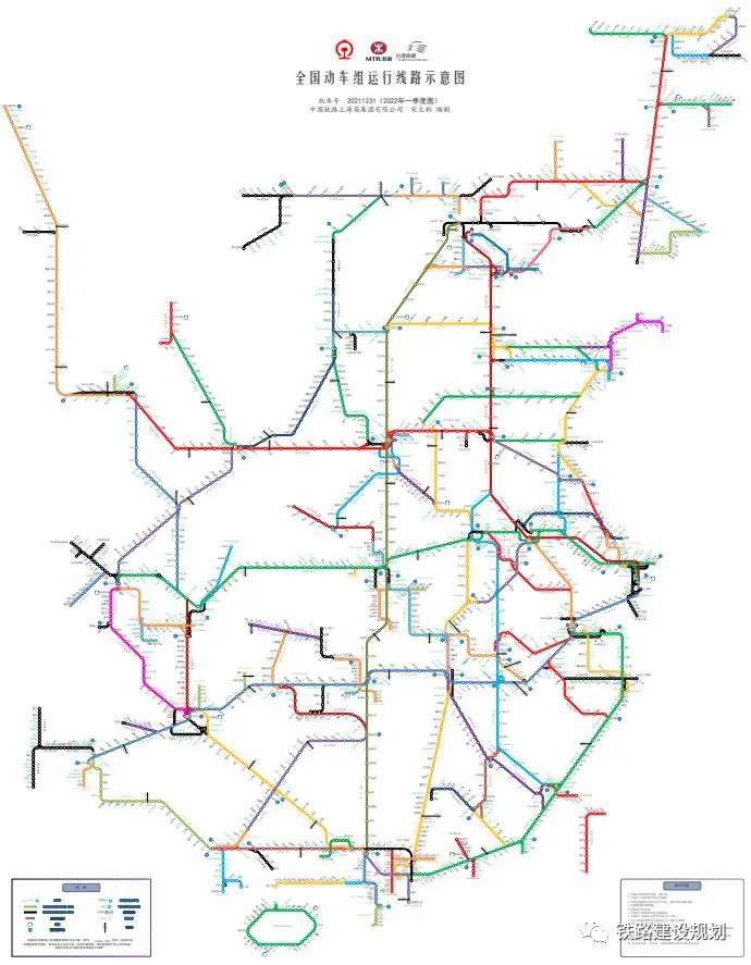 最新全國(guó)火車線路圖全景概覽
