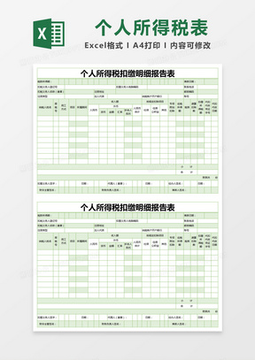 最新個人所得稅模板，背景、影響及地位解析
