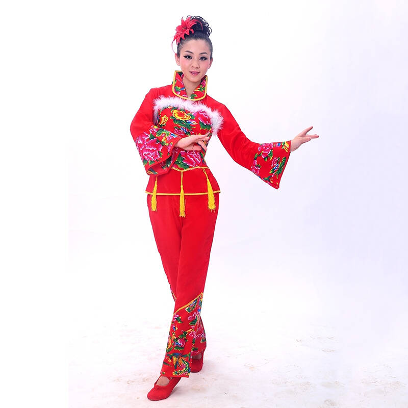 秧歌服裝最新款2015，時(shí)尚與傳統(tǒng)的完美融合風(fēng)采